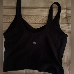 Lululemon Black Align Cropped Tank Top